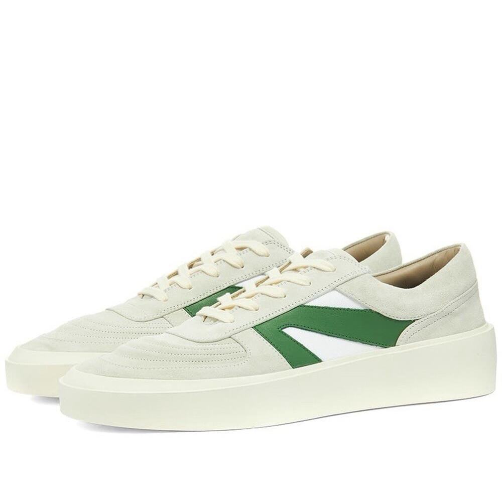 Fear of GOD ‘Skate’ Gray Suede/Green Leather Low-Top Sneakers 44EU/11US $580.00
